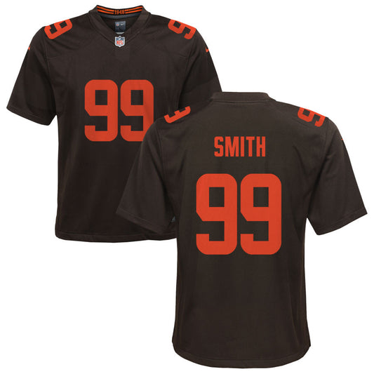 Za'Darius Smith Cleveland Browns Nike Youth Alternate Game Jersey - Brown