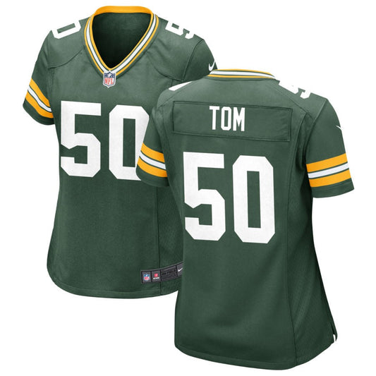 Zach Tom Green Bay Packers Nike Women's Game Jersey - Green