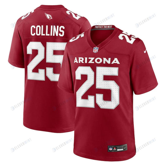 Zaven Collins 25 Arizona Cardinals Men Home Game Jersey - Cardinal