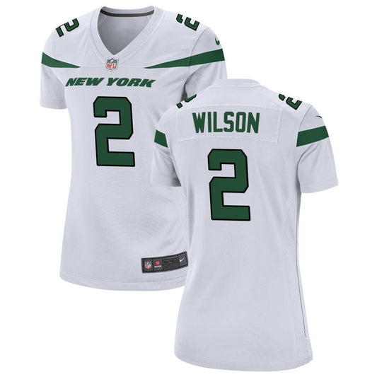 Zach Wilson New York Jets Nike Women's Game Jersey - White